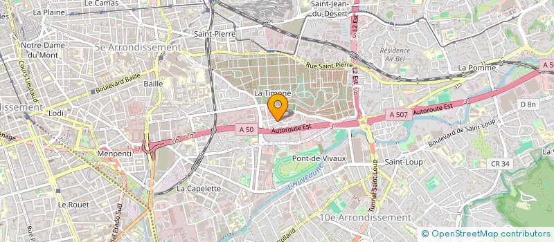 localisation de l'entreprise PAPEL à MARSEILLE