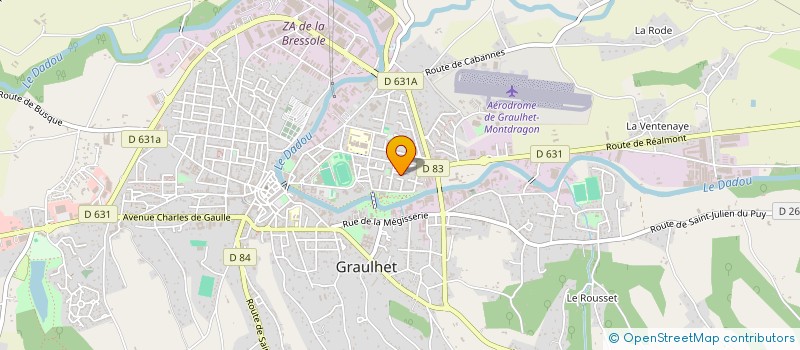 localisation de l'entreprise PAPEL MUSIC à GRAULHET