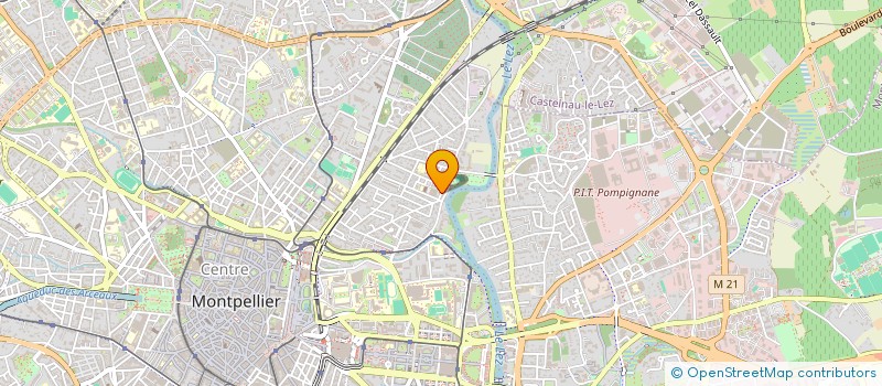 localisation de l'entreprise PAPELART à MONTPELLIER