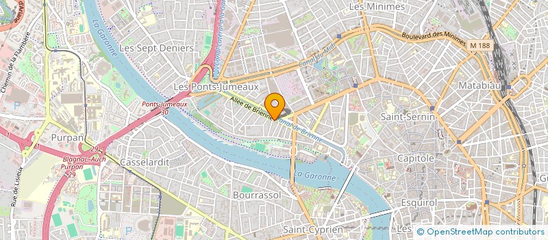 localisation de l'entreprise PAPEMAM à TOULOUSE