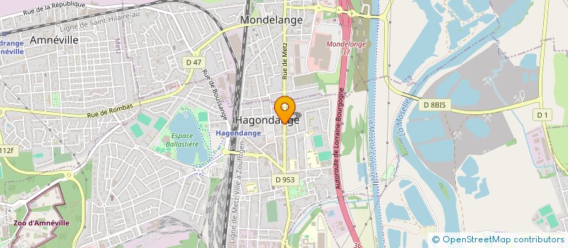 localisation de l'entreprise PAPENTREPRENEUR  HAGONDANGE