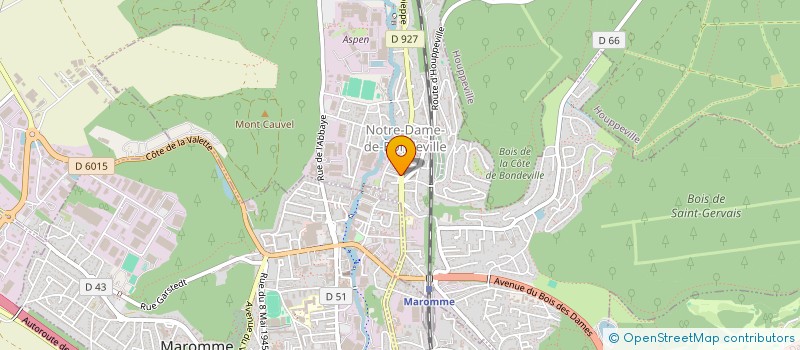 localisation de l'entreprise PAPER  NOTRE-DAME-DE-BONDEVILLE