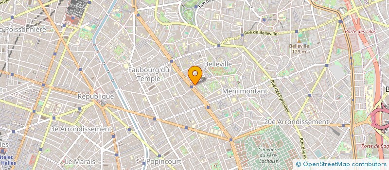 localisation de l'entreprise PAPER MOON  PARIS