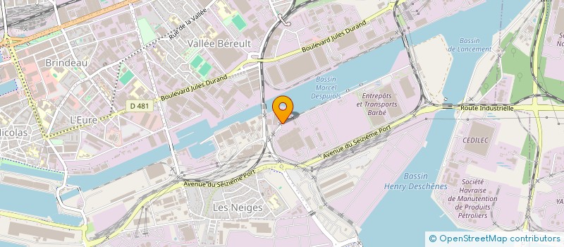 localisation de l'entreprise PAPER STOCK  LE HAVRE