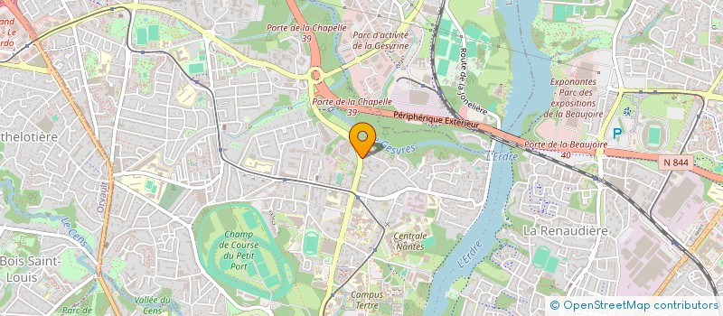 localisation de l'entreprise PAPER'VAPE  NANTES