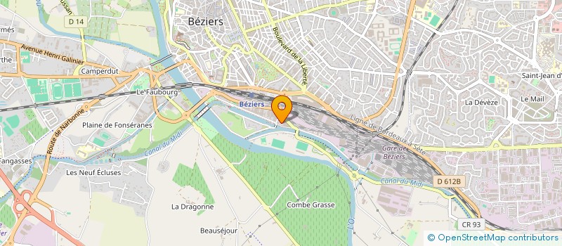 localisation de l'entreprise PAPERDOLLS à BEZIERS