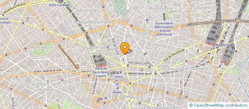 localisation de l'entreprise PAPETERIE BELLEVILLE  PARIS