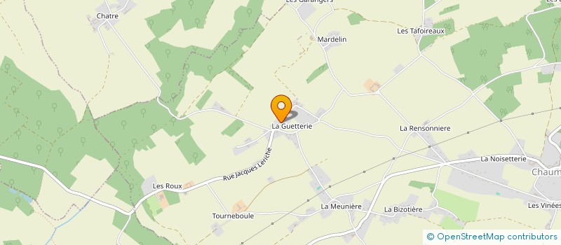 localisation de l'entreprise PAPETERIE BUREAUTIQUE SENONAISE  CHAUMOT