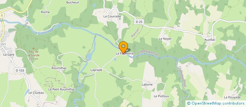 localisation de l'entreprise PAPETERIE DE LA PRADE à BALLEDENT