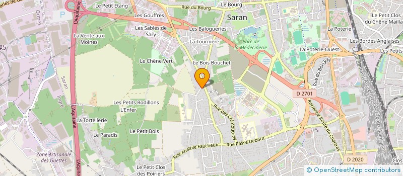 localisation de l'entreprise PAPETERIE DE LA PREFECTURE à SARAN