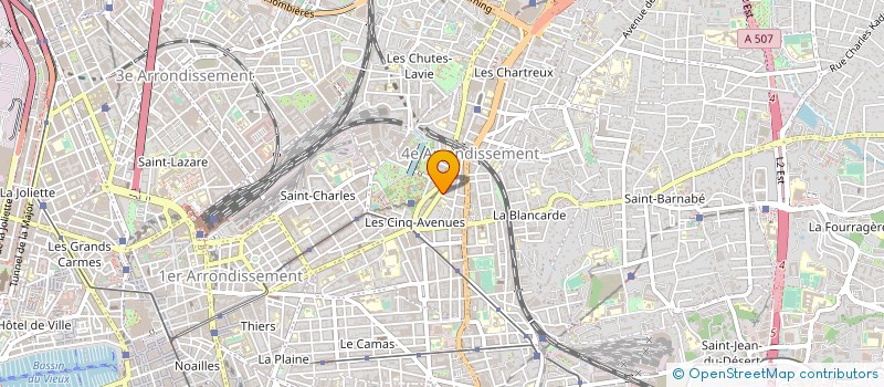 localisation de l'entreprise PAPETERIE DES CHARTREUX à MARSEILLE