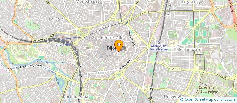 localisation de l'entreprise PAPETERIE DU THEATRE à DIJON