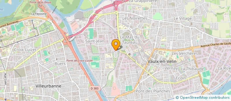 localisation de l'entreprise PAPETERIE LYONNAISE à VILLEURBANNE