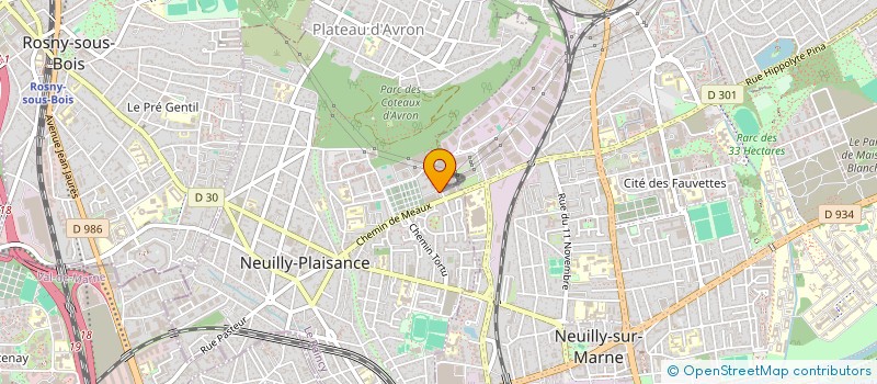 localisation de l'entreprise PAPETERIE MJC à NEUILLY-PLAISANCE