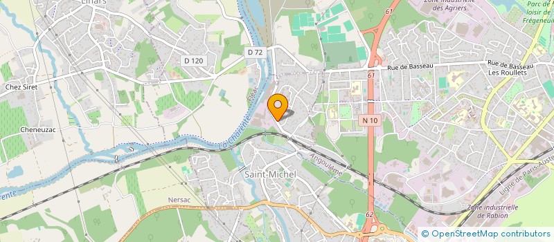 localisation de l'entreprise PAPETERIE SAINT MICHEL - GROUPE THIOLLET  SAINT-MICHEL