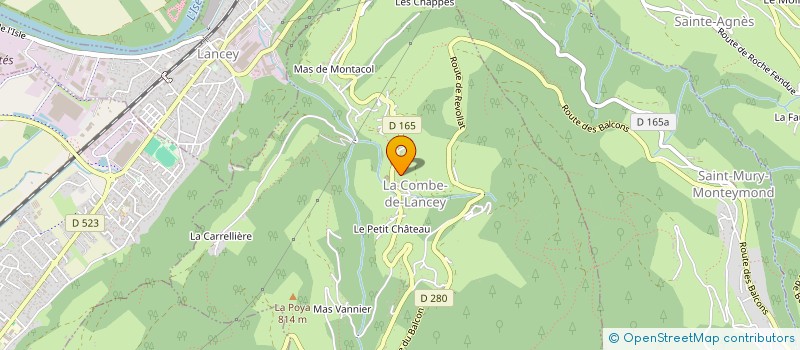 localisation de l'entreprise PAPETERIES DE LANCEY à VILLARD-BONNOT