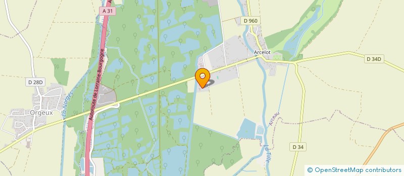 localisation de l'entreprise PAPETOU  ARCEAU