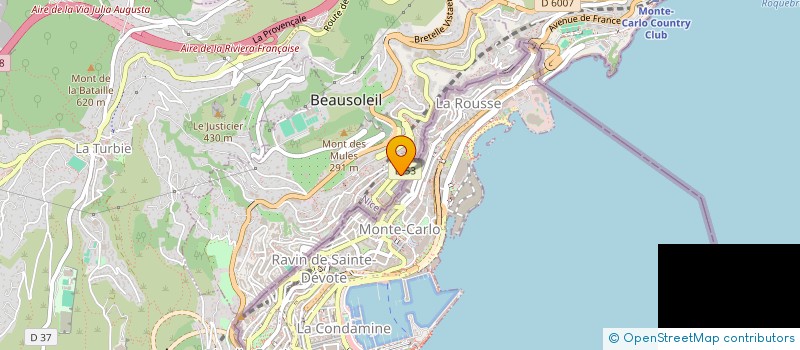 localisation de l'entreprise PAPHI  BEAUSOLEIL