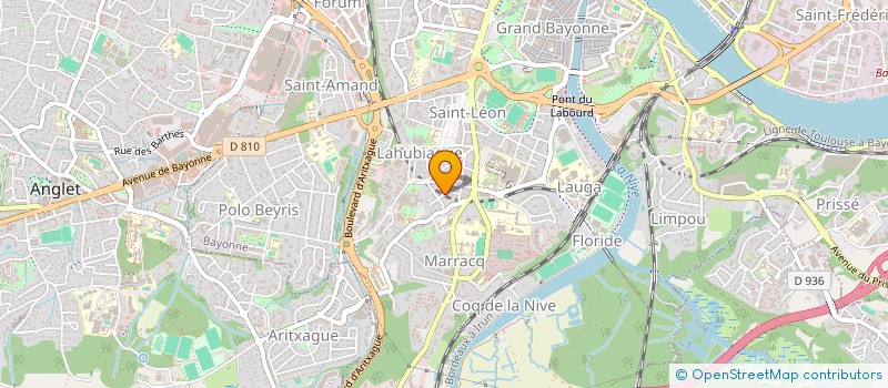 localisation de l'entreprise PAPHILER à BAYONNE