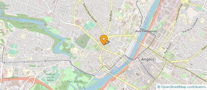localisation de l'entreprise PAPHSAC THEOULE à ANGERS