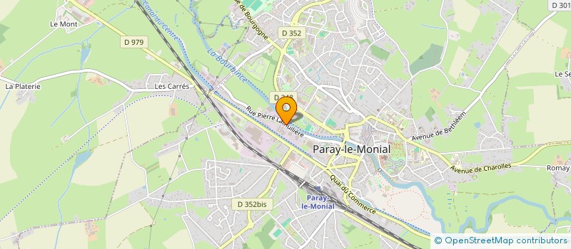 localisation de l'entreprise PAPI RORO 71  PARAY-LE-MONIAL