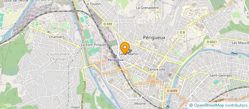 localisation de l'entreprise PAPICOMA à PERIGUEUX