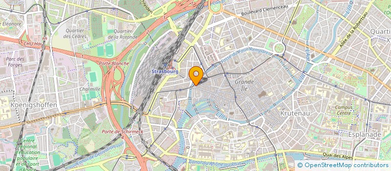 localisation de l'entreprise PAPIDO PAUL-HI  STRASBOURG