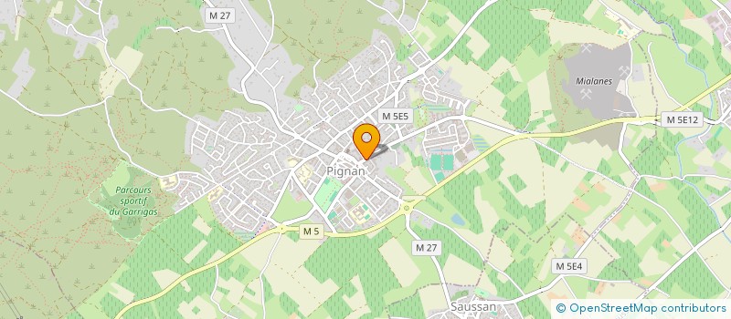 localisation de l'entreprise PAPIER CLEMENTINE à PIGNAN