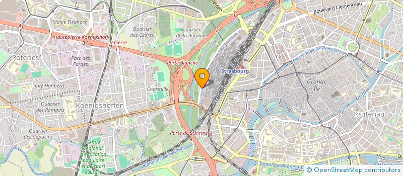 localisation de l'entreprise PAPIER GACHETTE à STRASBOURG