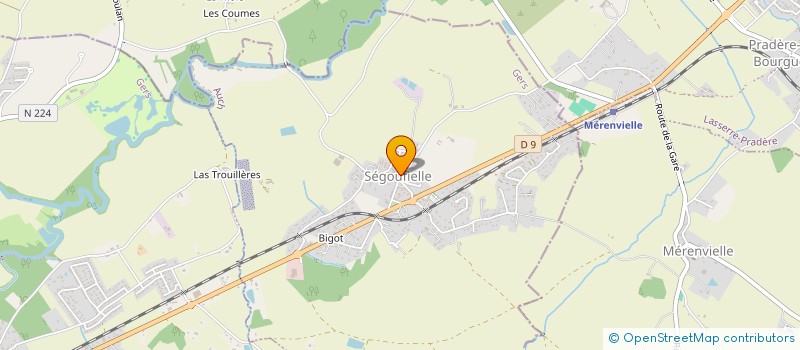 localisation de l'entreprise PAPIER MACHE  SEGOUFIELLE