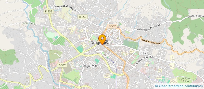 localisation de l'entreprise PAPIERS COLLES à DRAGUIGNAN