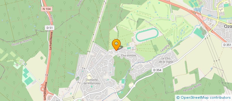 localisation de l'entreprise PAPIGUCHA  LESIGNY