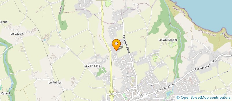 localisation de l'entreprise PAPILIO à PORDIC