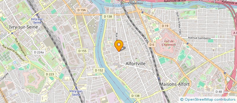 localisation de l'entreprise PAPILLES & CO  ALFORTVILLE