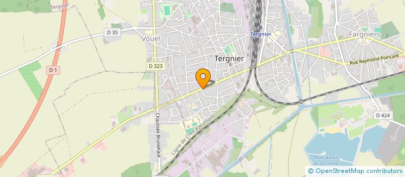 localisation de l'entreprise PAPILLES EN VRILLES à TERGNIER