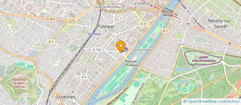 localisation de l'entreprise PAPILLES & EPICES  PUTEAUX