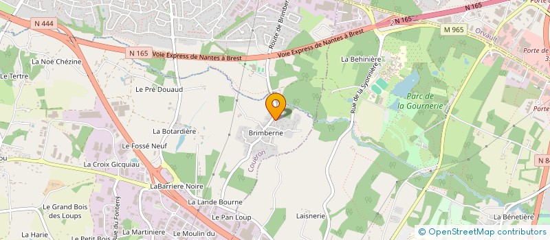 localisation de l'entreprise PAPILLES GOUTS SAVEURS à COUERON