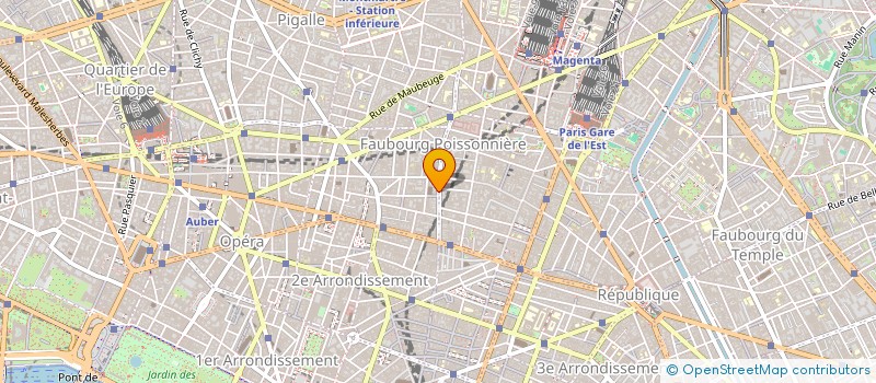 localisation de l'entreprise PAPILLON  PARIS