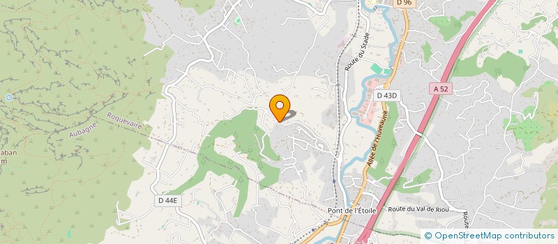 localisation de l'entreprise PAPILLON  ROQUEVAIRE