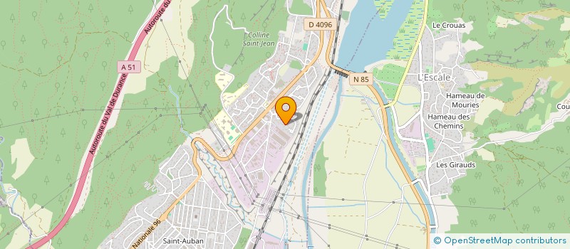 localisation de l'entreprise PAPILLON  CHATEAU-ARNOUX-SAINT-AUBAN