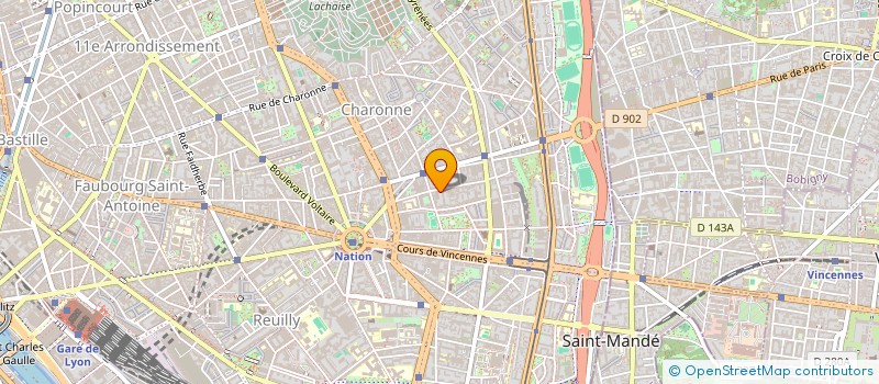 localisation de l'entreprise PAPILLON  PARIS