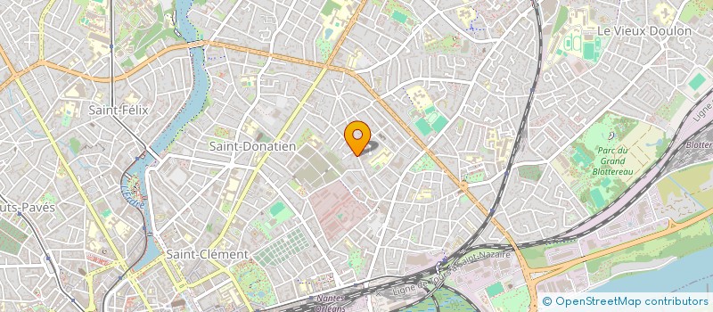 localisation de l'entreprise PAPILLON  NANTES