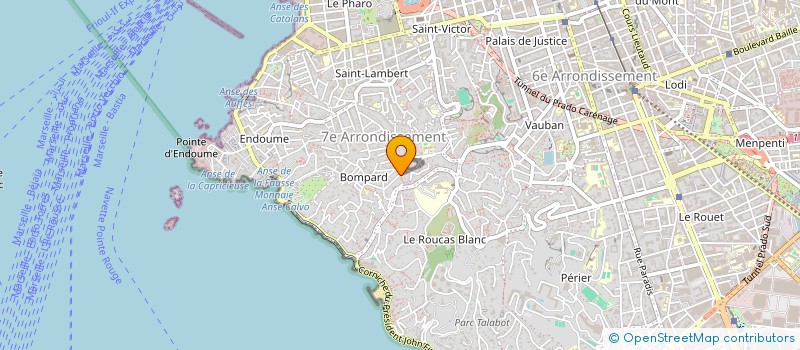localisation de l'entreprise PAPILLON à MARSEILLE