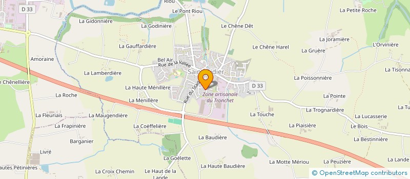 localisation de l'entreprise PAPILLON  SAINT-DIDIER