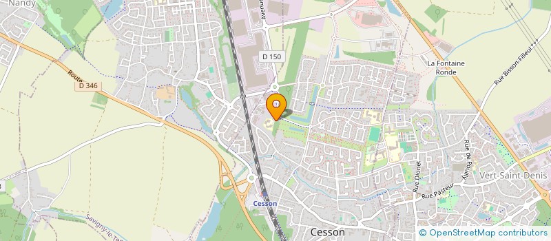 localisation de l'entreprise PAPILLON CESSON  CESSON