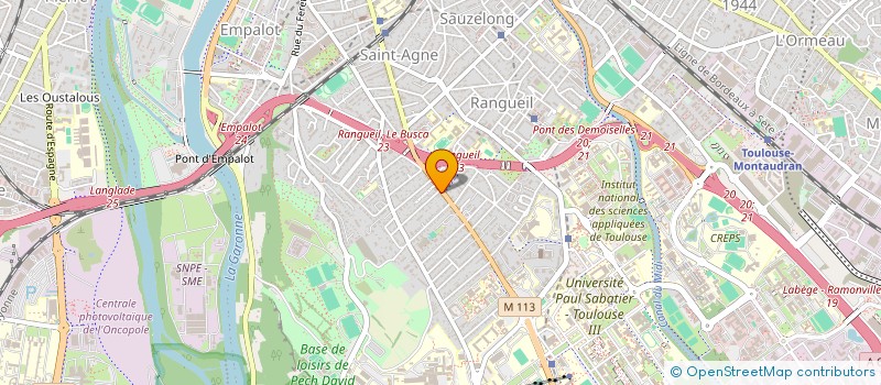 localisation de l'entreprise PAPILLON ET CLEMENTINE à TOULOUSE