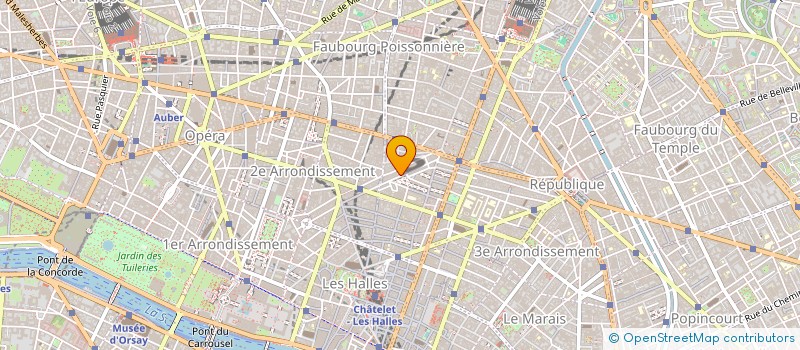 localisation de l'entreprise PAPILLON FOODS à PARIS