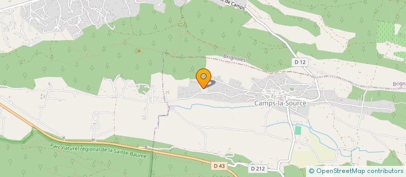 localisation de l'entreprise PAPILLON IMMOBILIER  CAMPS-LA-SOURCE