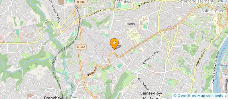 localisation de l'entreprise PAPILLON NGC  LYON