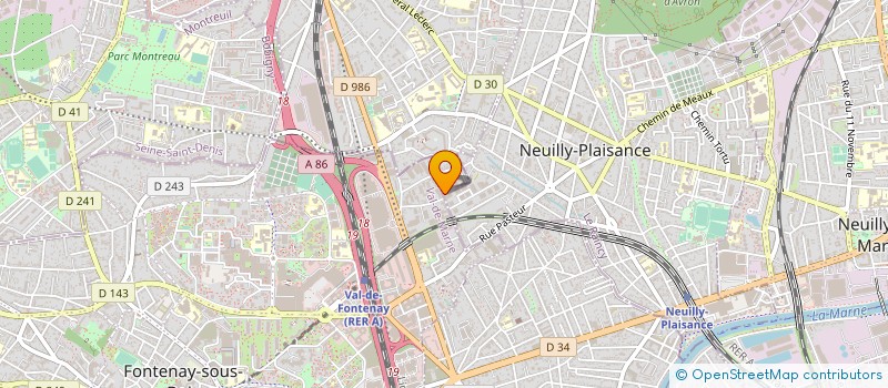 localisation de l'entreprise PAPILLON RIBBON AND BOW à NEUILLY-PLAISANCE